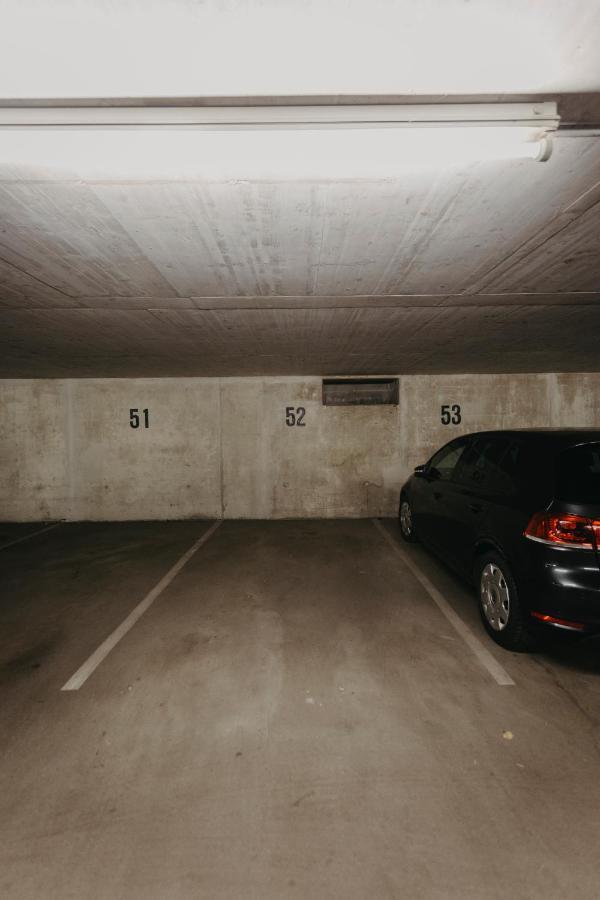 Traber Apartments Im Herzen Leipzigs Balkon Parkplatz Ngoại thất bức ảnh