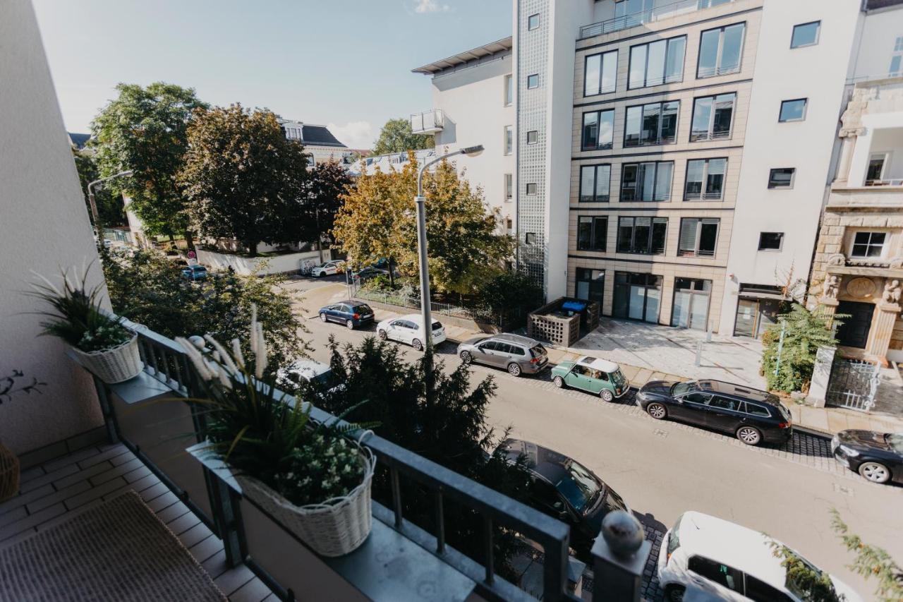 Traber Apartments Im Herzen Leipzigs Balkon Parkplatz Ngoại thất bức ảnh