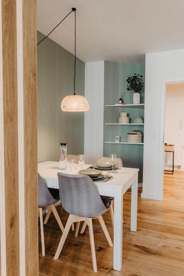 Traber Apartments Im Herzen Leipzigs Balkon Parkplatz Ngoại thất bức ảnh