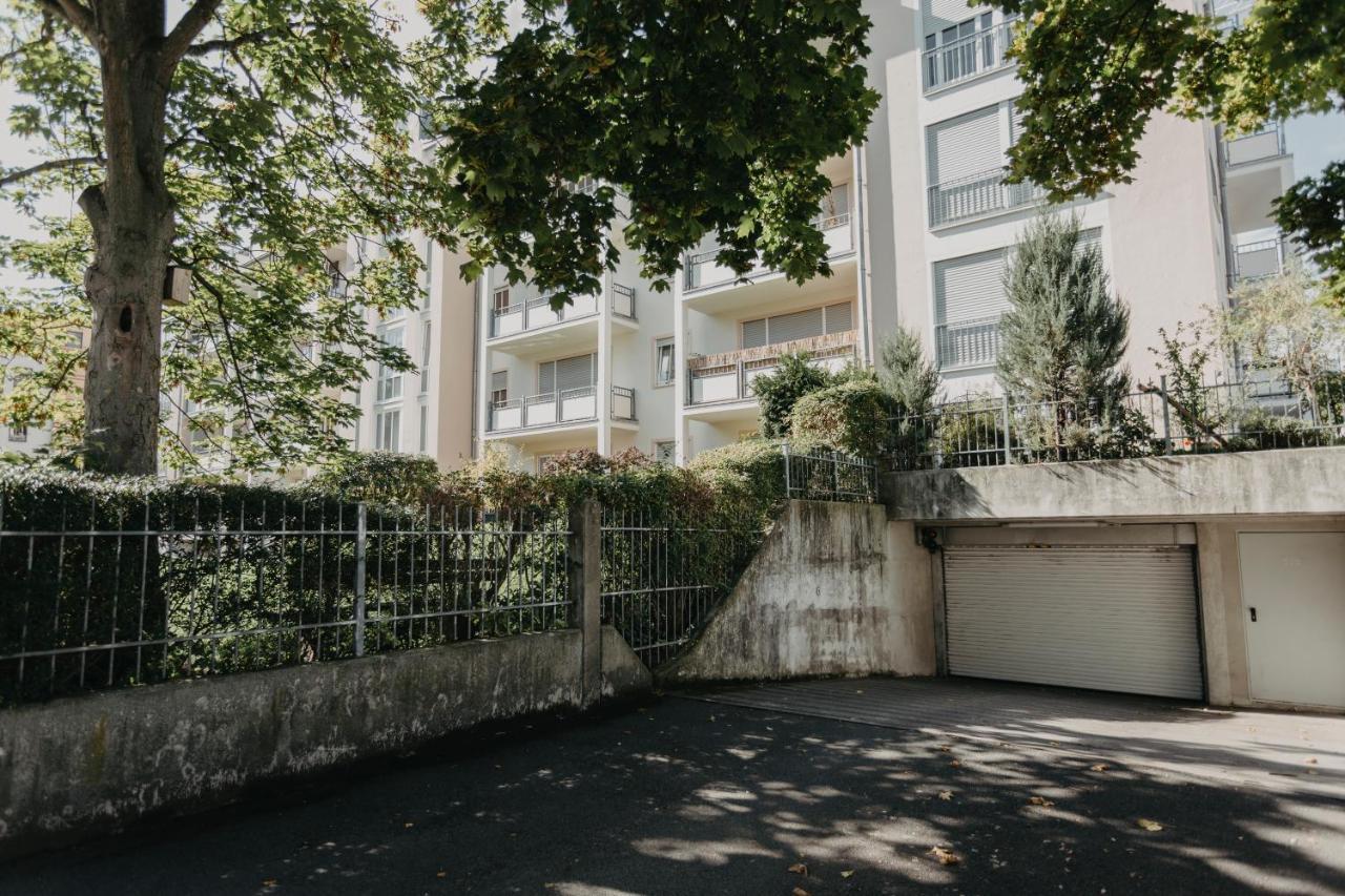 Traber Apartments Im Herzen Leipzigs Balkon Parkplatz Ngoại thất bức ảnh